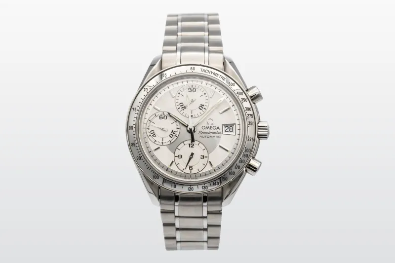 Omega Speedmaster Date Stainless Steel Silver Dial 3513.30
