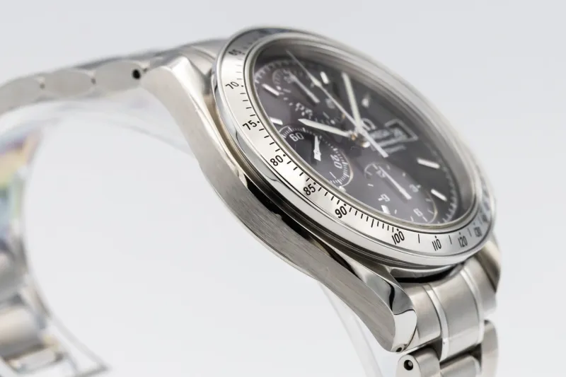 Omega Speedmaster Date Chronograph 39mm Stainless Steel Black Dial 3513.50.00