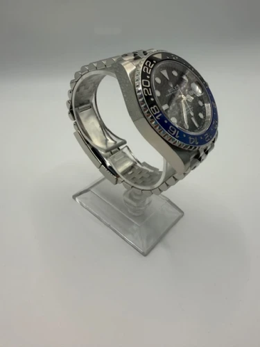 Rolex GMT-Master II 40mm Stainless Steel Blue and Black Batgirl Bezel Oyster Bracelet 126710BLNR 2022