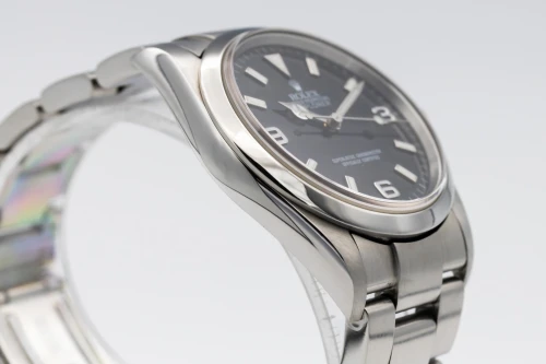 Rolex Explorer 36mm Stainless Steel Oyster Black Dial 114270 2001