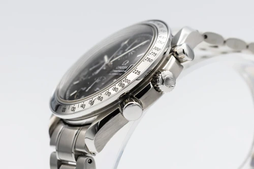 Omega Speedmaster Date Chronograph 39mm Stainless Steel Black Dial 3513.50.00