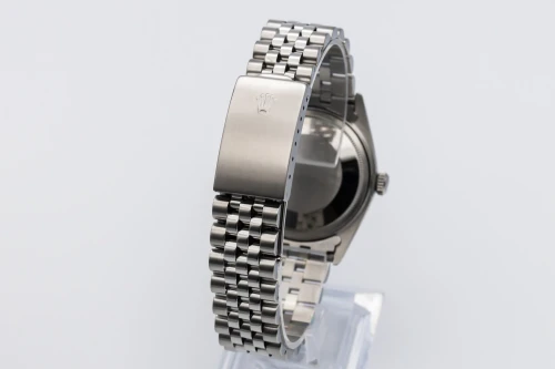 Rolex Datejust 36mm Stainless Steel Jubilee Blue Custom Dial 1603 1970