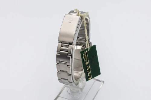 Rolex Oyster Perpetual 34mm Stainless Steel Oyster Silver Dial 77014 2007