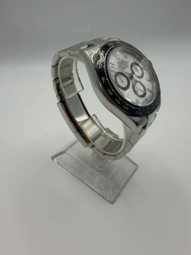 Rolex Cosmograph Daytona 40mm Stainless Steel White Panda Dial Oyster Bracelet 116500LN 2023