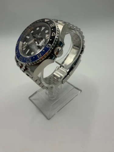 Rolex GMT-Master II 40mm Stainless Steel Blue and Black Batgirl Bezel Oyster Bracelet 126710BLNR 2022