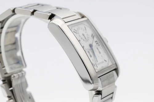 Cartier Tank Française Chronograph 28mm Stainless Steel W51001Q3