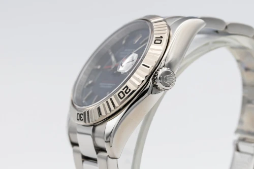 Rolex Datejust Turn-O-Graph 36mm Stainless Steel Blue Dial 116264 2007