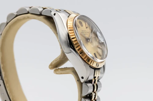 Rolex Datejust 26mm Stainless Steel & 18ct Yellow Gold Champagne Dial 6917 1981