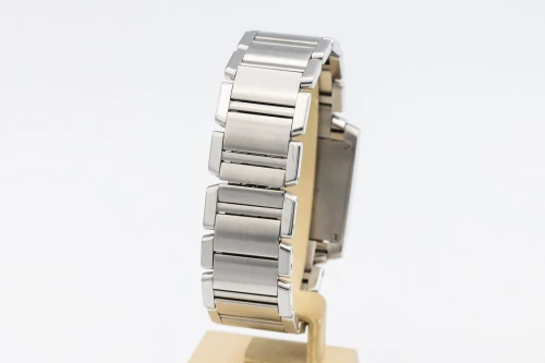 Cartier Tank Française 25mm Stainless Steel White Dial 2301