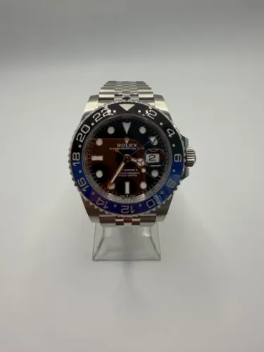 Rolex GMT-Master II 40mm Stainless Steel Blue and Black Batgirl Bezel Oyster Bracelet 126710BLNR 2022