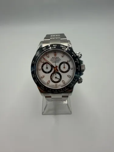 Rolex Cosmograph Daytona 40mm Stainless Steel White Panda Dial Oyster Bracelet 116500LN 2023