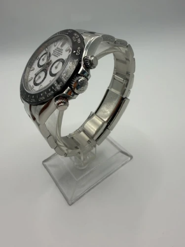 Rolex Cosmograph Daytona 40mm Stainless Steel White Panda Dial Oyster Bracelet 116500LN 2023